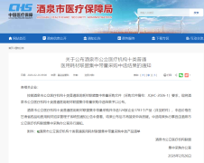 五大品类产品成功入围酒泉市耗材集采 ！